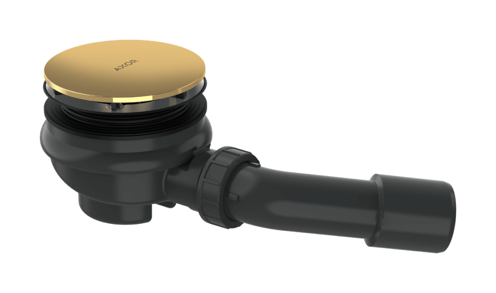 Cіфон для душового піддону Hansgrohe Axor Staro поліроване золото 42542990