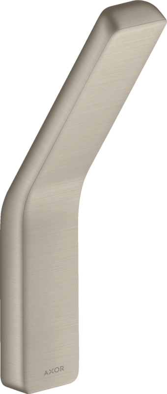 Гачок для ванної Hansgrohe Axor Universal Softsquare одинарний матовий нікель 42801820