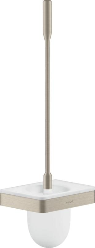 Ершик для унитаза Hansgrohe Axor Universal Softsquare металл/стекло матовый никель 42835820