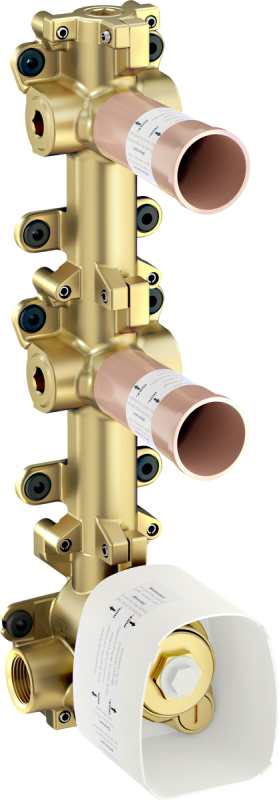 Скрытая часть термостата Hansgrohe Axor One на 2 потребителя 48720180