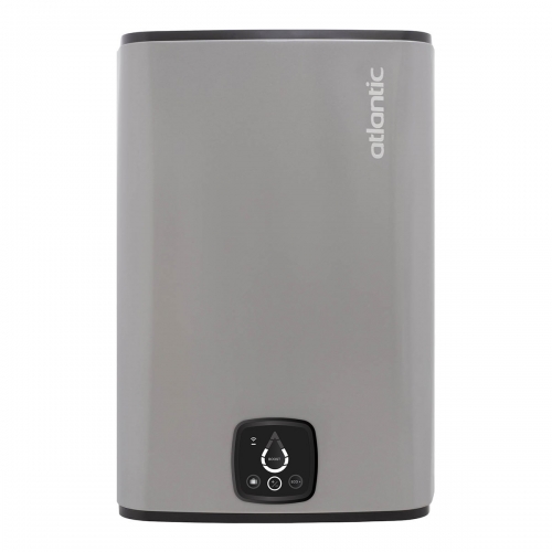 Бойлер Atlantic Steatite Cube WI-FI ES-VM 75 S4 C2 WD 2400W сухий ТЕН сріблястий 851340
