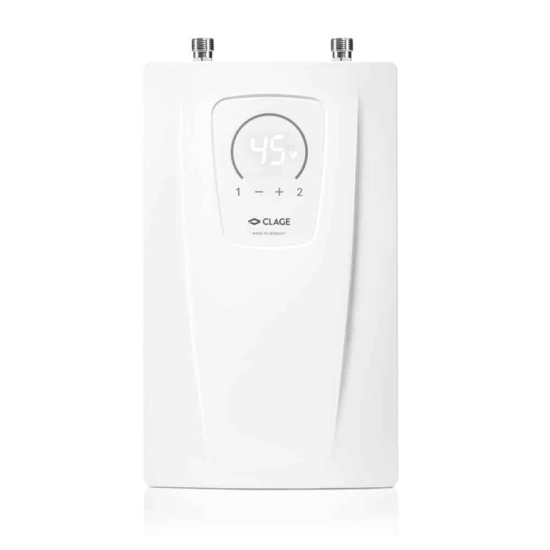 Водонагреватель проточный Clage CEX-U 11/13,5кВт белый 2400-26413