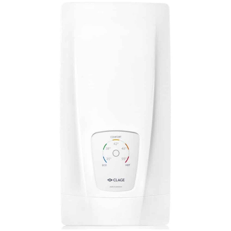 Водонагрівач проточний Clage DCX Next 18-27кВт білий 3200-36300