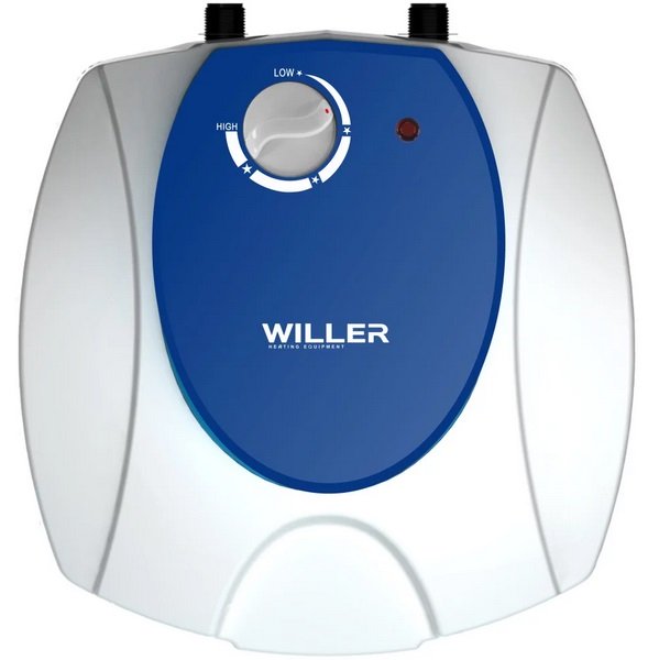 Бойлер Willer PU6R Optima Mini монтаж під мийкою 6 л мокрий ТЕН білий 44691