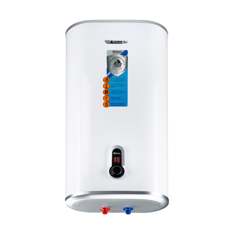 Бойлер Willer IV50DR-Brig вертикальний 50 л сухий ТЕН білий 58049