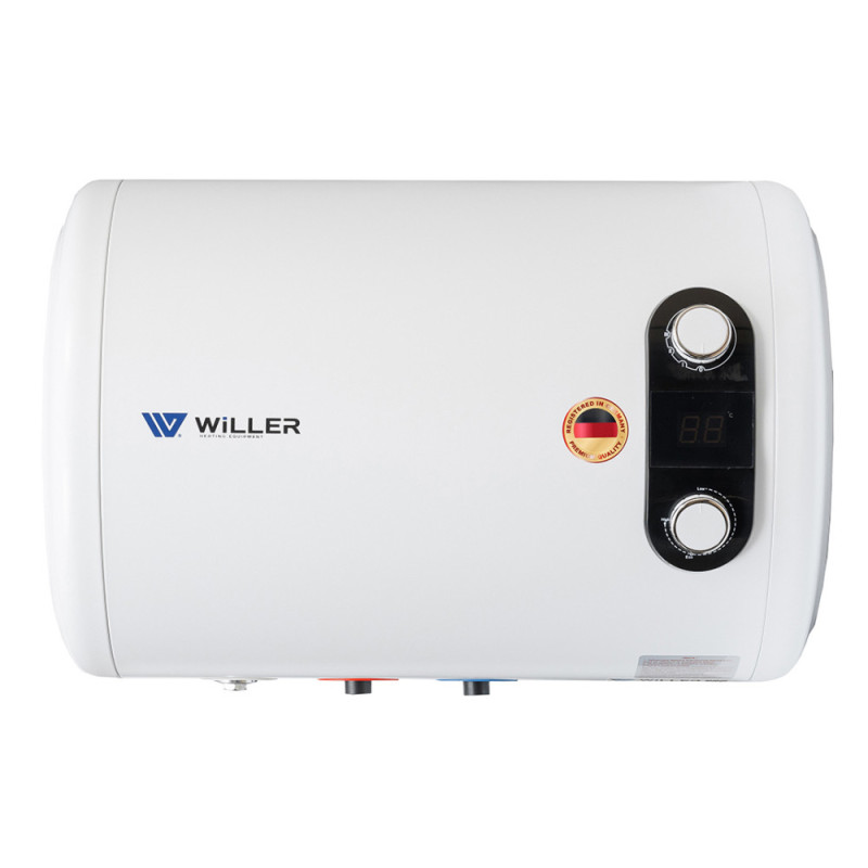 Бойлер Willer EH50RI-Horizon горизонтальний 50 л мокрий ТЕН білий 105668