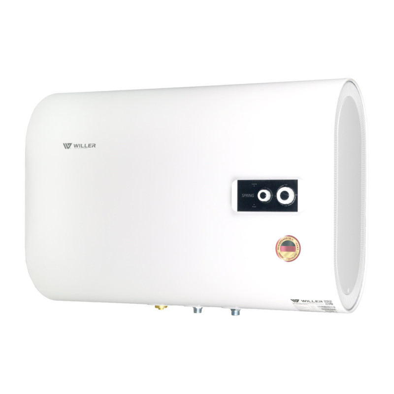 Бойлер Willer EH60R Spring горизонтальний 60 л мокрий ТЕН білий 55383