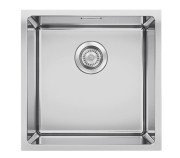 Мойка для кухни Blanco Quato 400-U под столешницу 44х44 см матовая нержавеющая сталь 528229