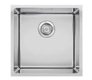Мийка для кухні Blanco Quato 400-U під стільницю 44х44 см матова нержавіюча сталь 528229