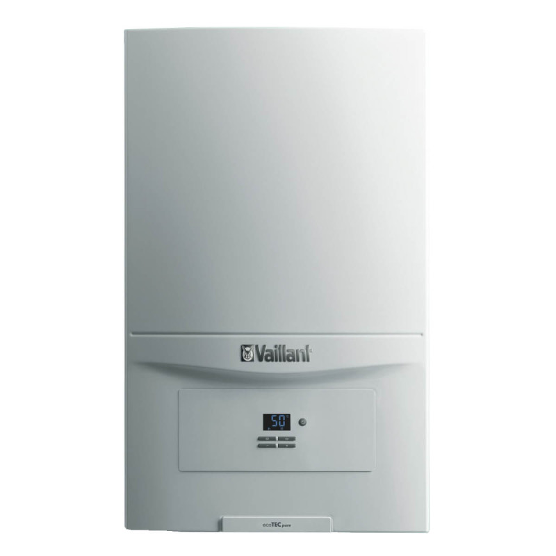 Газовый котел Vaillant ecoTEC pure VUW 246/7-2 конденсационный двухконтурный белый 0010023030