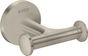 Крючок для ванной Hansgrohe Axor Universal Circular двойной матовый никель 42812820