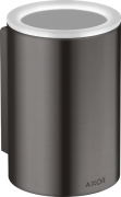 Стакан для зубных щеток Hansgrohe Axor Universal Circular стекло/металл матовый черный хром 42804340