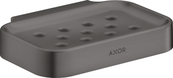 Мыльница для ванной Hansgrohe Axor Universal Circular матовый черный хром 42805340