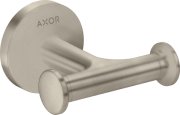 Крючок для ванной Hansgrohe Axor Universal Circular двойной матовый никель 42812820