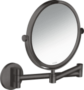Зеркало косметическое Hansgrohe Axor Universal Circular настенное матовый черный хром 42849340