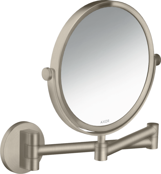 Косметичне дзеркало Hansgrohe Axor Universal Circular настінне матовий нікель 42849820