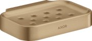 Мыльница для ванной Hansgrohe Axor Universal Circular бронза матовая 42805140