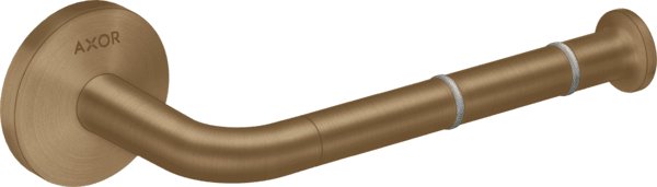 Держатель для туалетной бумаги Hansgrohe Axor Universal Circular металл матовая бронза 42856140