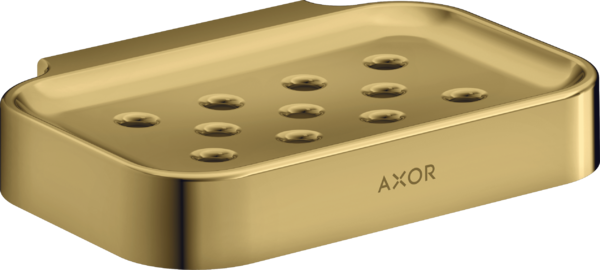 Мыльница для ванной Hansgrohe Axor Universal Circular полированное золото 42805990