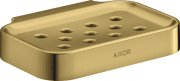 Мыльница для ванной Hansgrohe Axor Universal Circular полированное золото 42805990