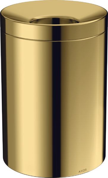 Ведро для мусора Hansgrohe Axor Universal Circular 5 л полированное золото 42872990