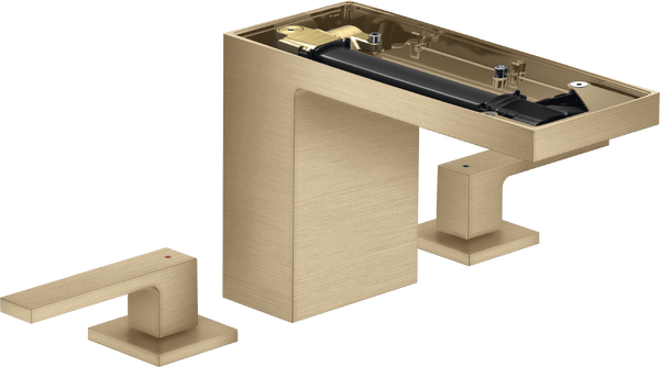 Смеситель для раковины Hansgrohe Axor MyEdition без панели с донным клапаном Push-Open матовая бронза 47072140