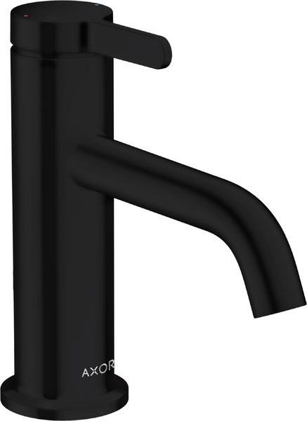 Змішувач для раковини Hansgrohe Axor One одноважільний матовий чорний 48001670