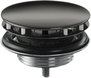 Донний клапан для раковини Hansgrohe Axor полірований чорний хром 51301330