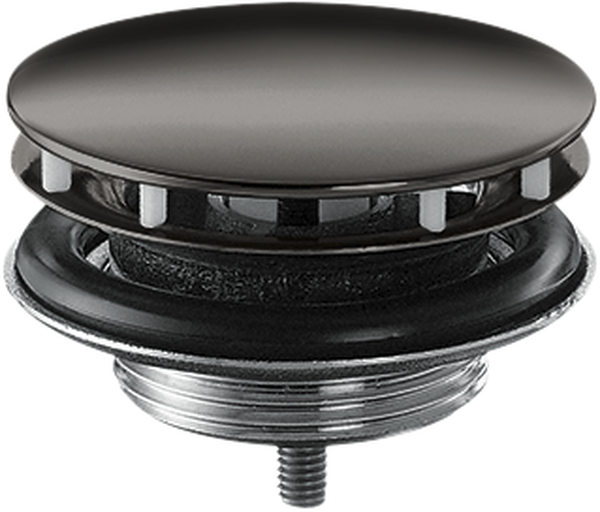 Донний клапан для раковини Hansgrohe Axor матовий чорний 51301670