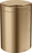 Ведро для мусора Hansgrohe Axor Universal Circular 5 л матовая бронза 42872140