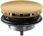 Донный клапан для раковины Hansgrohe Axor матовое золото 51301250