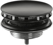 Донний клапан для раковини Hansgrohe Axor матовий чорний 51301670