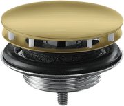 Донный клапан для раковины Hansgrohe Axor матовая латунь 51301950