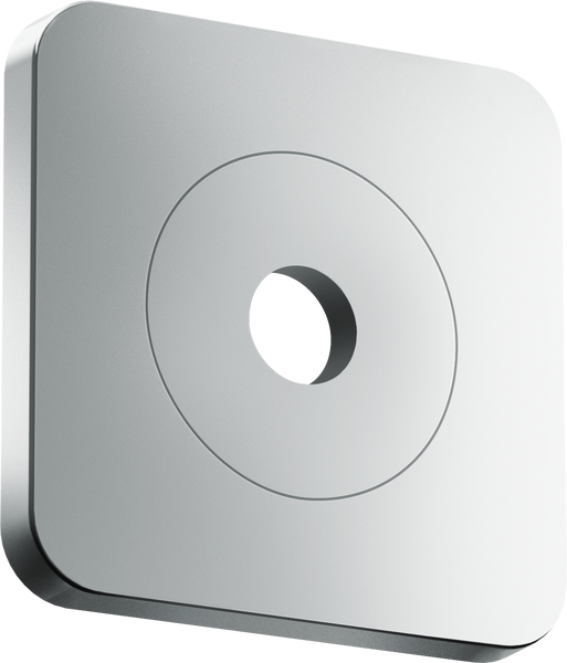 Настінна накладка для верхнього душу Hansgrohe Axor Citterio C 120х120 мм метал хром 28801000