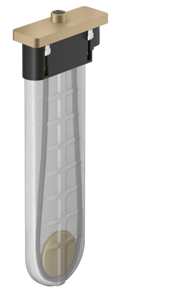 Шланг прихованого монтажу для змішувача на борт ванни Hansgrohe Axor sBox із декоративною накладкою матова бронза 28017140