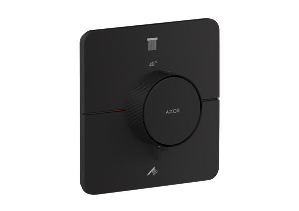 Термостат для душу Hansgrohe Axor ShowerSelect ID 2 споживача матовий чорний 36754670