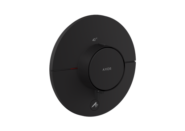 Термостат Hansgrohe Axor ShowerSelect ID HighFlow 1 споживач матовий чорний 36776670