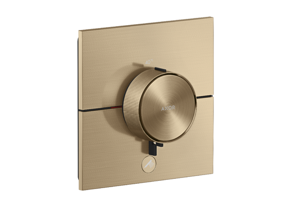 Термостат для душа Hansgrohe Axor ShowerSelect ID HighFlow 1 потребитель матовая бронза 36777140