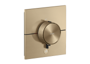 Термостат для душу Hansgrohe Axor ShowerSelect ID HighFlow 1 споживач матова бронза 36777140