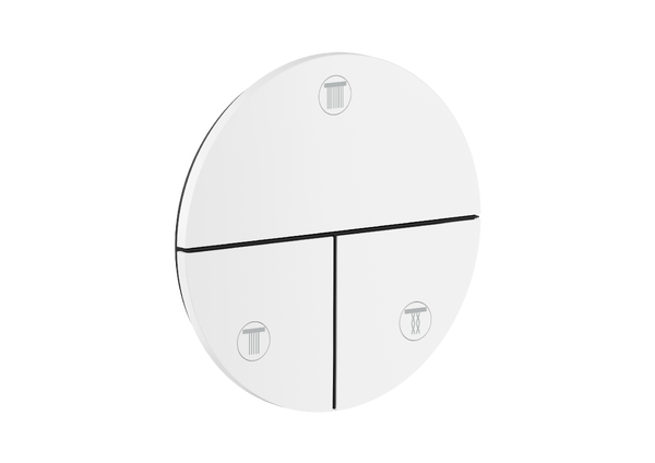 Перемикач душу Hansgrohe Axor ShowerSelect ID 3 споживача матовий білий 36779700