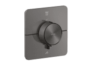 Термостат для душа Hansgrohe Axor ShowerSelect ID 2 потребителя матовый черный хром 36754340