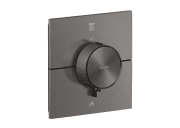 Термостат для душа Hansgrohe Axor ShowerSelect ID 2 потребителя матовый черный хром 36752340