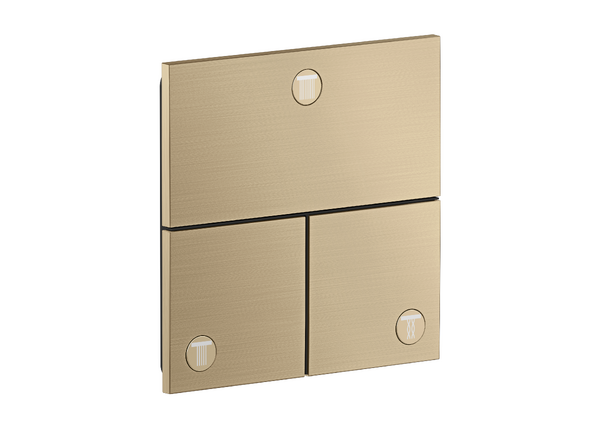 Переключатель для душа Hansgrohe Axor ShowerSelect ID 3 потребителя матовая бронза 36780140