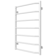 Водяна сушарка для рушників Arte Radiator Ava 500х800/7 нижнє підключення нержавіюча сталь білий AVW.80.50.7.W.O
