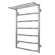 Водяной полотенцесушитель Arte Radiator Dream 500х800/7 нижнее подключение нержавеющая сталь полированная DRW.80.50.7.O.O
