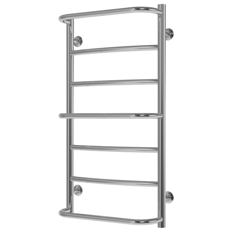 Водяной полотенцесушитель Arte Radiator Lilu 400х800/7 нижнее подключение нержавеющая сталь полированная LiW.80.40.7.O.O