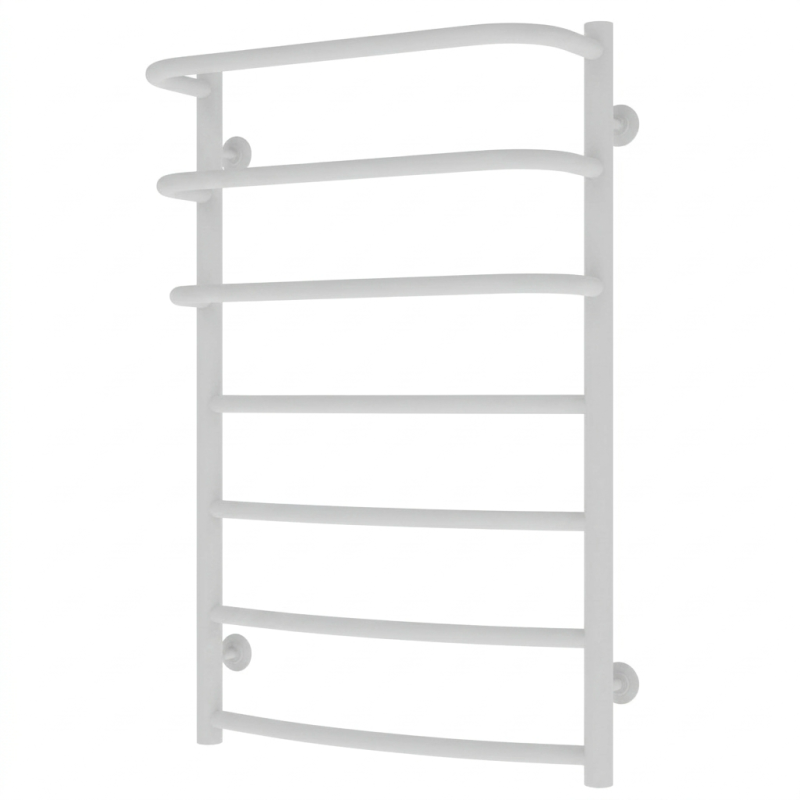 Водяной полотенцесушитель Arte Radiator Prima 400х800/7 правое подключение нержавеющая сталь белый PRW.80.40.7.W.R