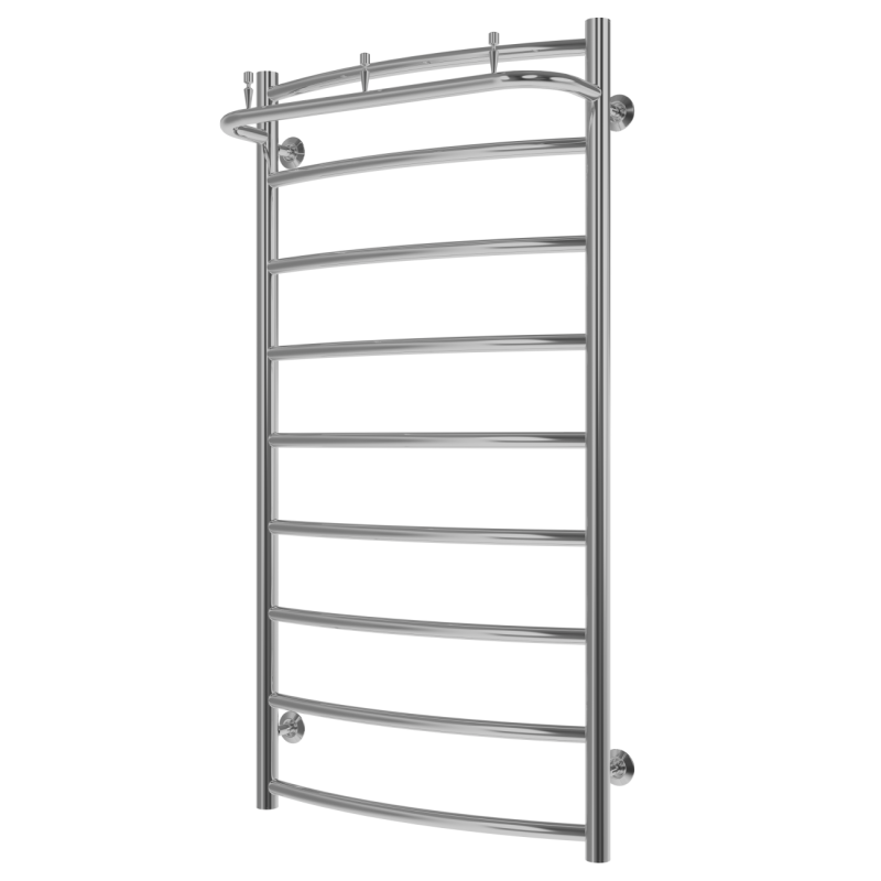 Водяной полотенцесушитель Arte Radiator Sora New 500х1000/9 правое подключение нержавеющая сталь полированная SOW.100.50.9.O.R