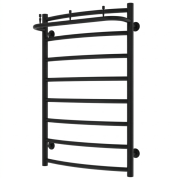Водяна сушарка для рушників Arte Radiator Sora New 500х900/8 нижнє підключення нержавіюча сталь чорний SOW.90.50.8.B.O