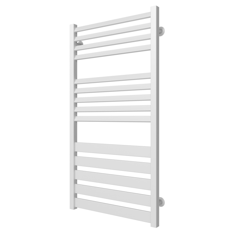 Водяна сушарка для рушників Arte Radiator Silvia 500х1000/14 праве підключення нержавіюча сталь білий SLW.100.50.14.W.R
